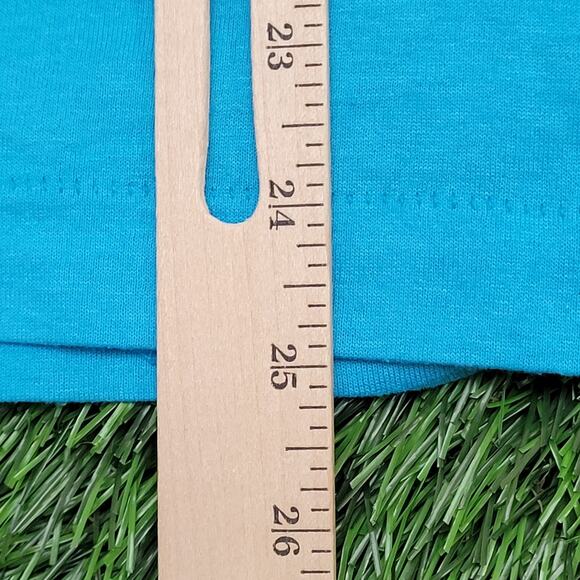 Vintage 80s Virginia-Beach Surfer Shirt Large 21x25 Blue - Picture 12 of 12